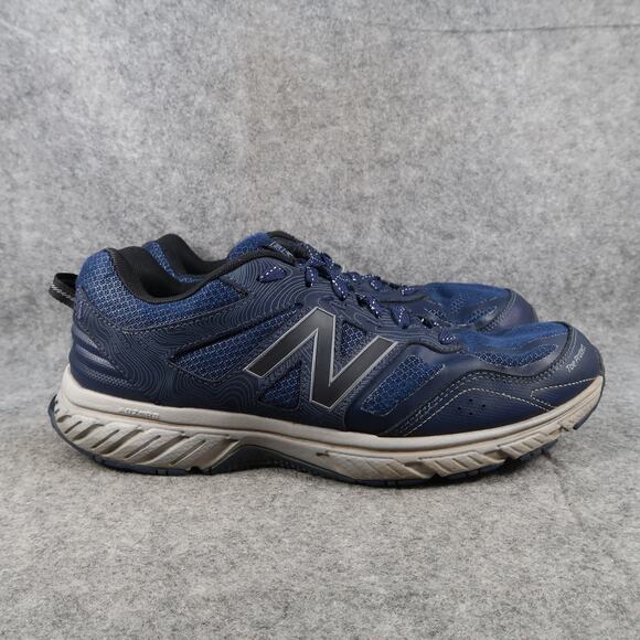 New Balance Shoes Mens 10.5 Athletic Trainers 510v4 Running Active Sneaker Blue - Picture 1 of 15